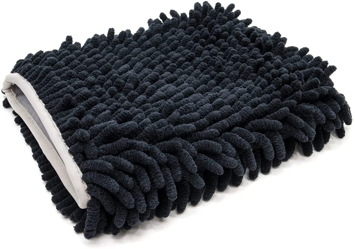 Microfiber Super Absorbtion қолғап Шенил Автокөлік күтімі құралы Жылтырату Таза Митт