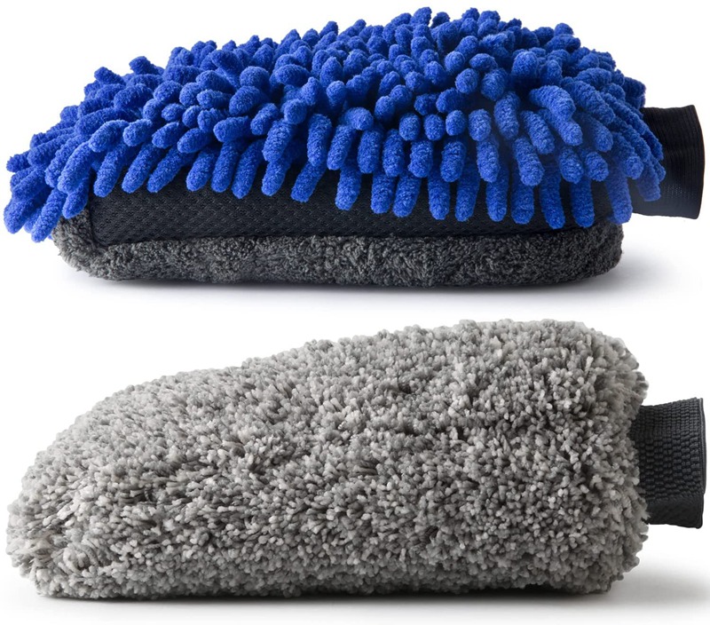 Microfiber Wash Mitt Scratch Free Көлік жууға арналған құралдар